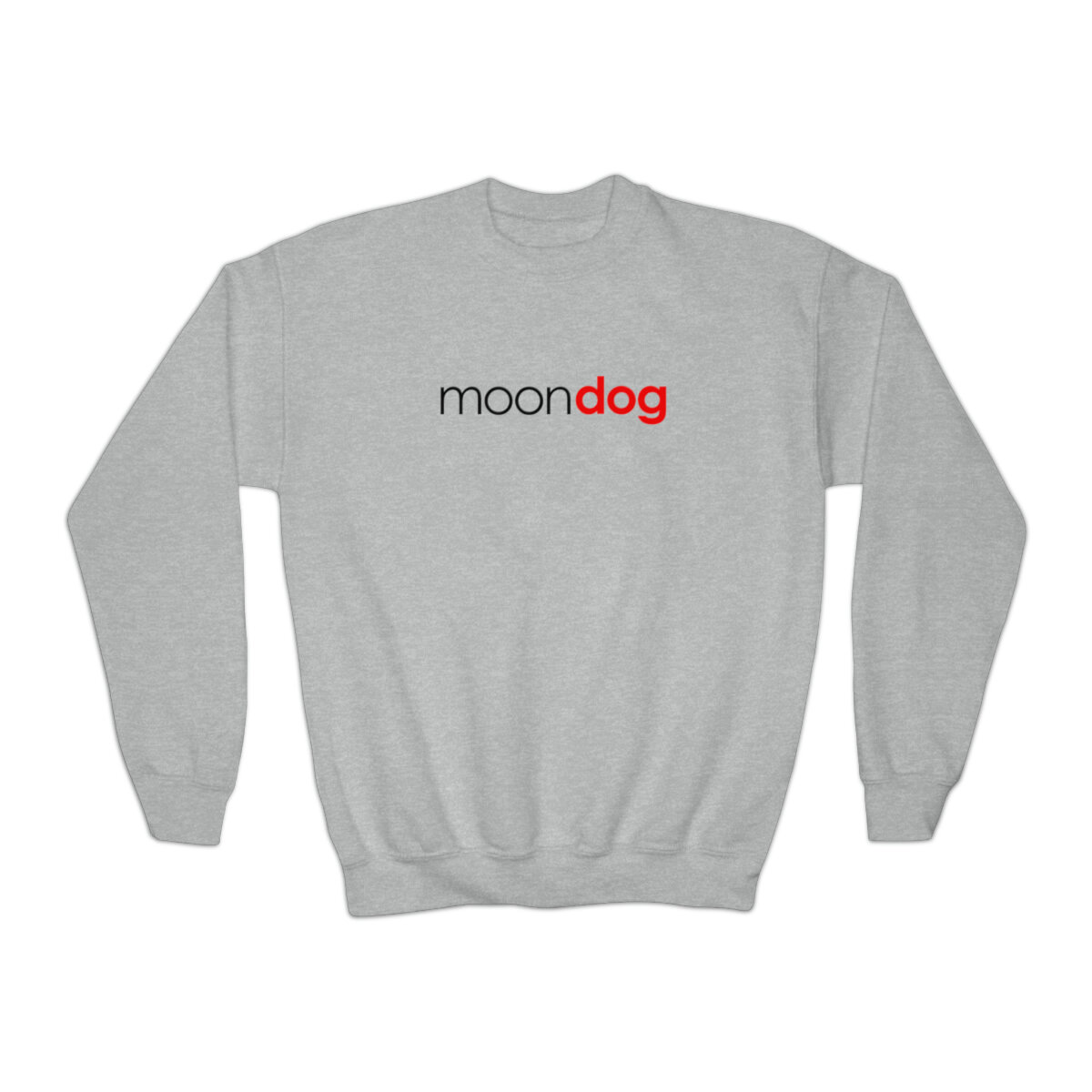 Youth Crewneck Sweatshirt - Moondog Logo