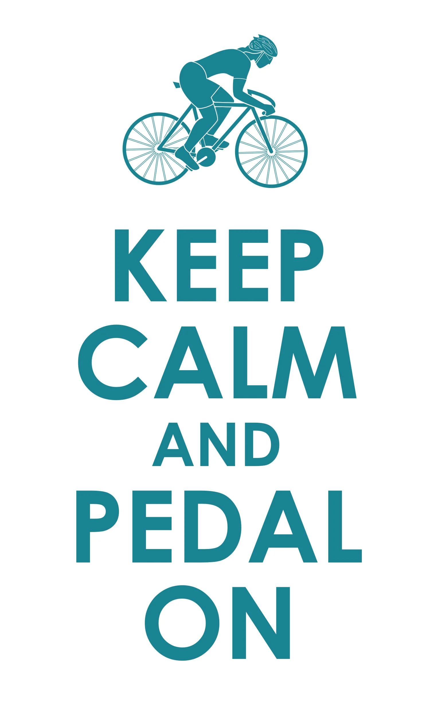 Tour du Cancervive Keep Calm and Pedal On