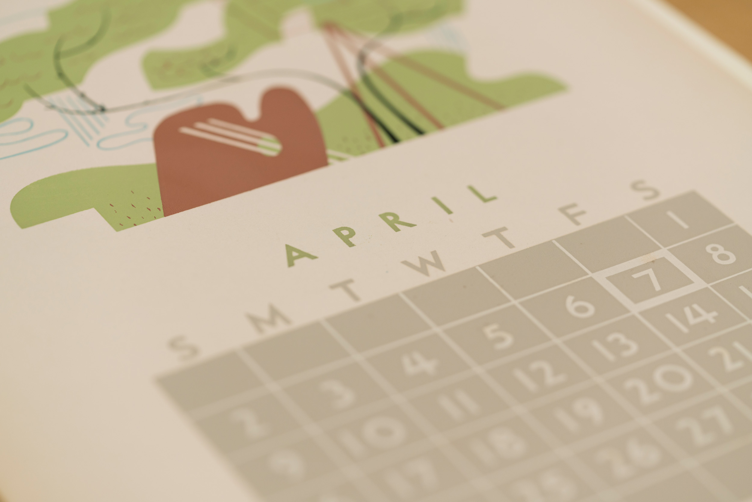 Original Calendar: April