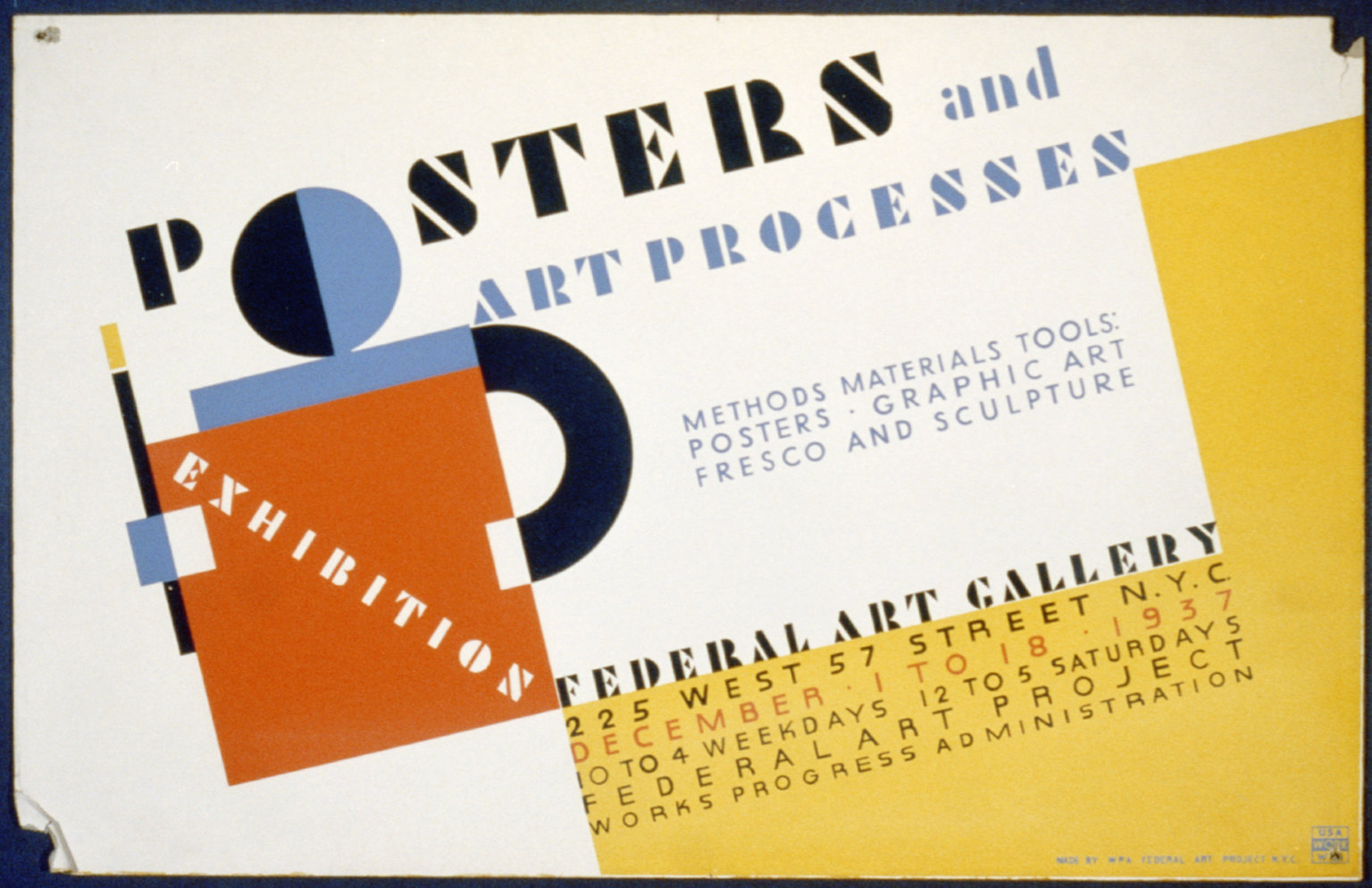  Richard Floethe, NYC Federal Art Project, 1937 