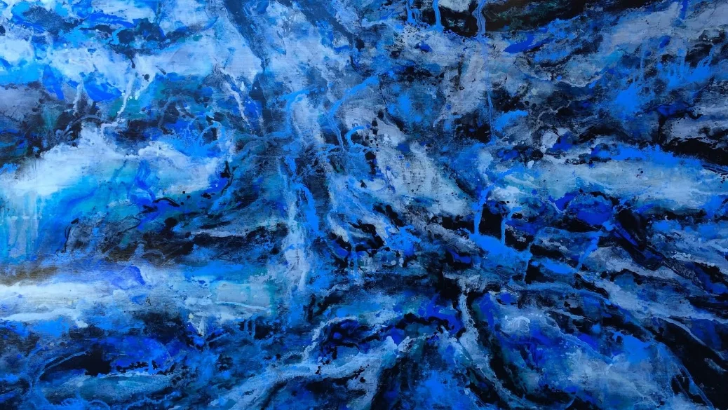 Frozen | Acrylic | 48 x 84