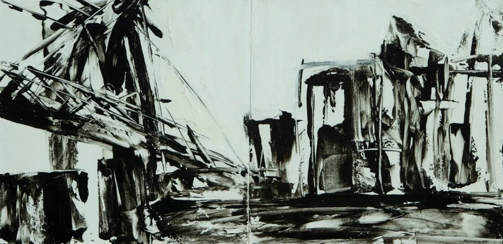 Brooklyn Bridge | Acrylic | 18 x 36