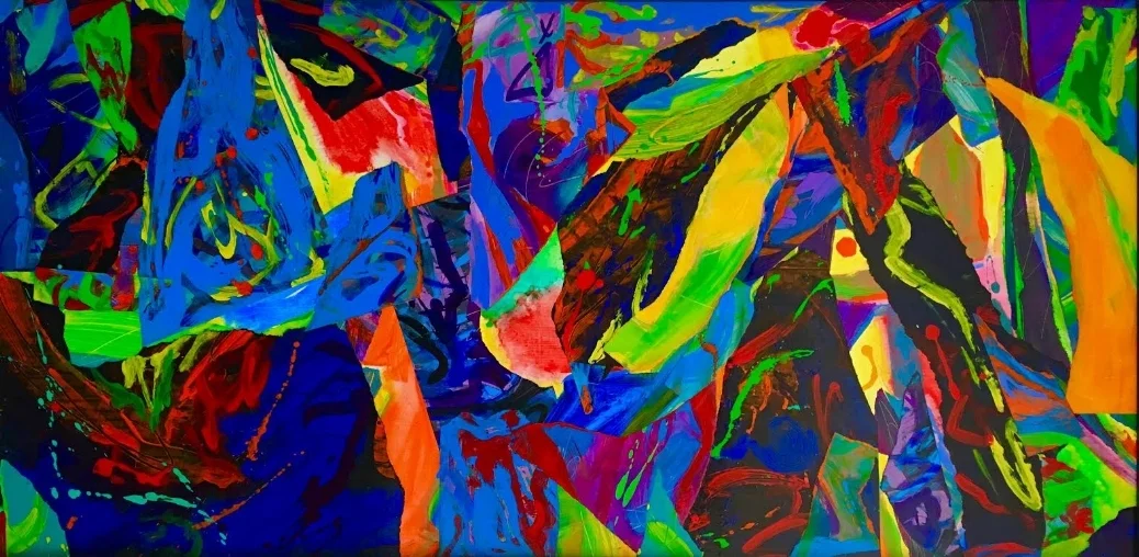 Rhythm | Acrylic | 31 x 61