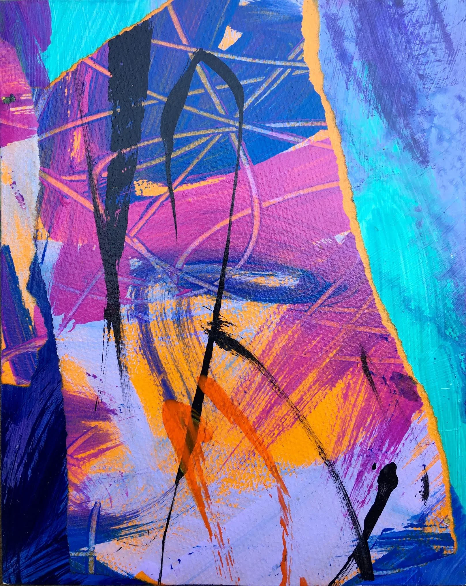 One | Acrylic | 8 x 10