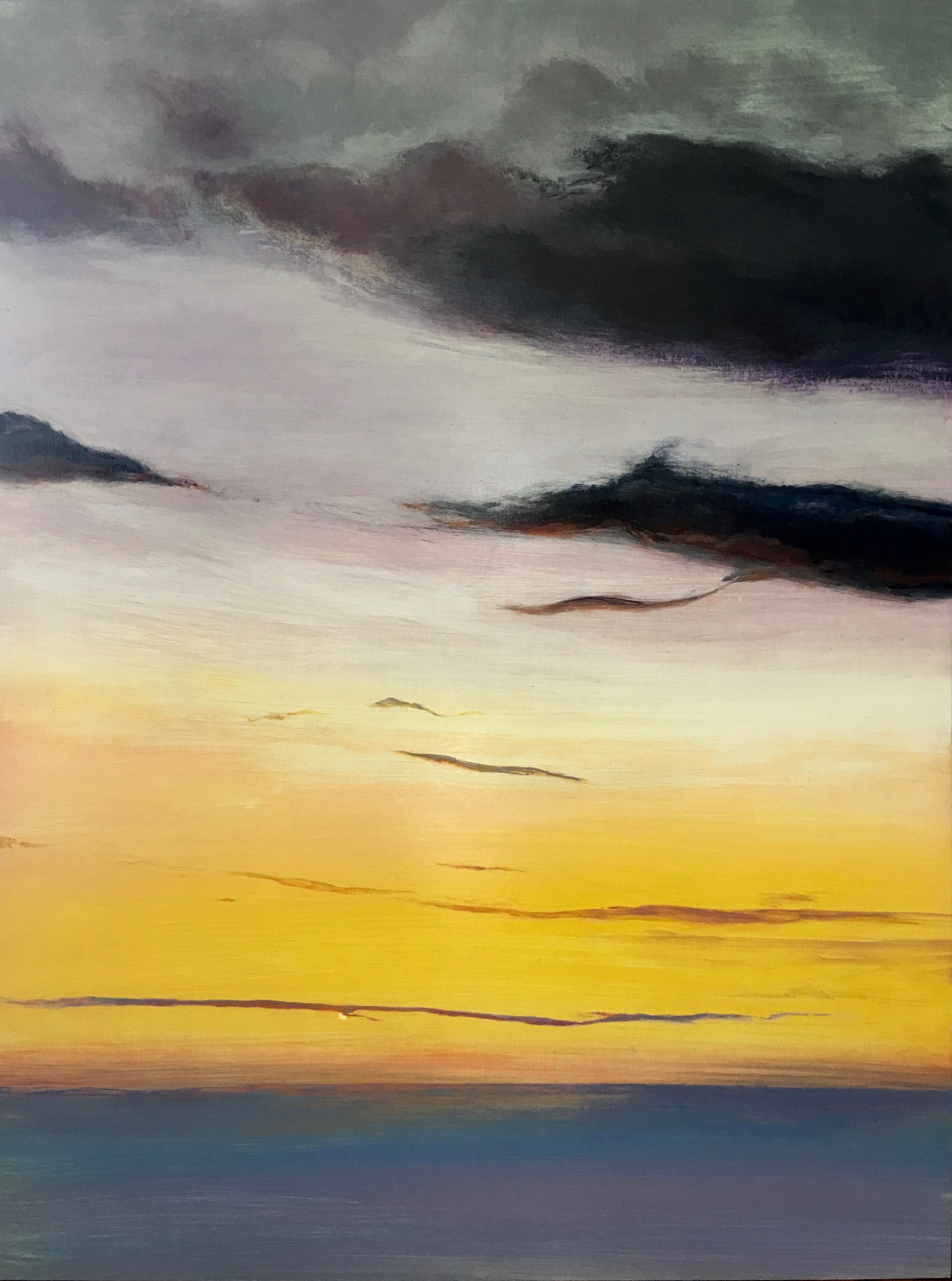 Slivers of Time | Acrylic | 36 x 48