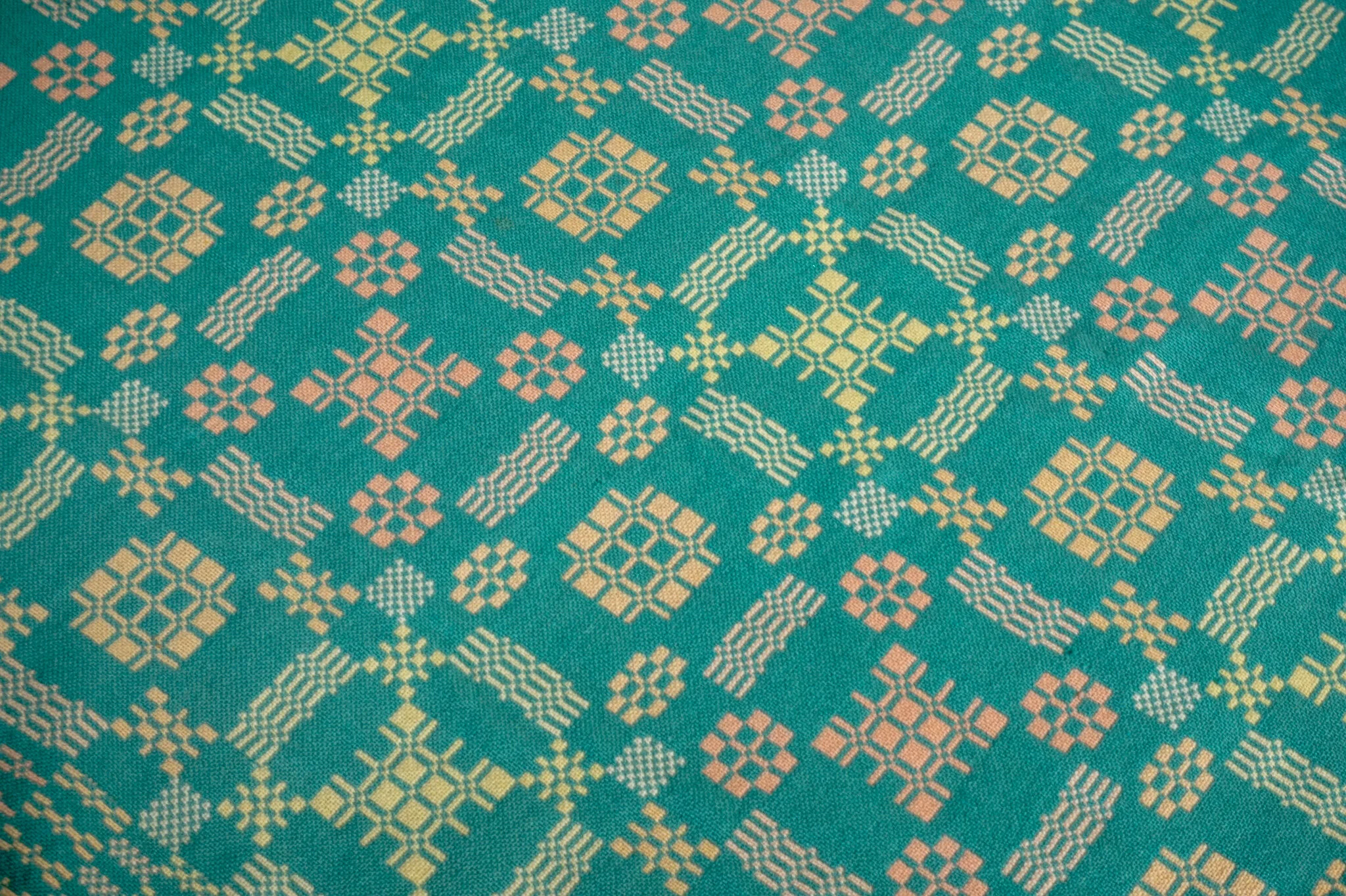 MINT GREEN WELSH BLANKET — ROBERTS & ASTLEY