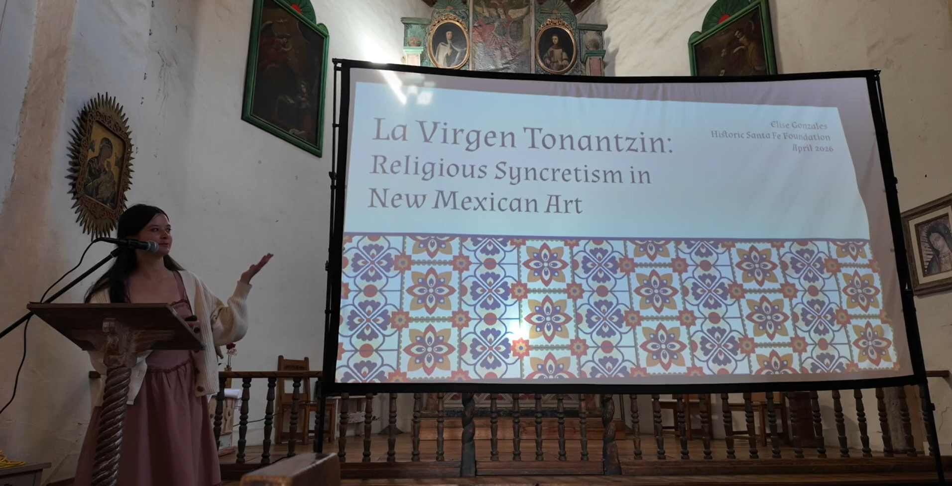 La Virgen Tonantzin: Religious Syncretism in New Mexican Art