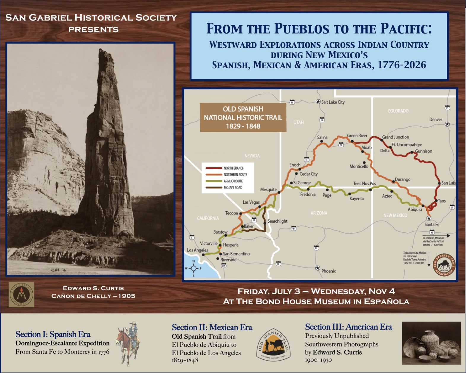 Tour of From Pueblos to the Pacific: Westward Explorations Across Indian Country During New Mexico’s Spanish, Mexican and American Eras, 1776-2026