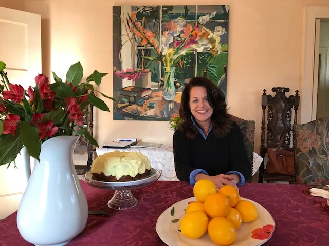 Beautiful Meyer Lemons, and lemon bunt cake