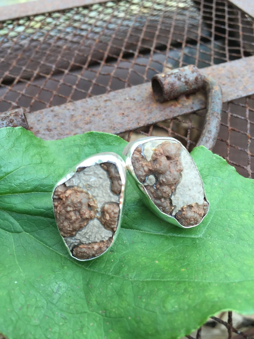 rio grande rough cufflinks