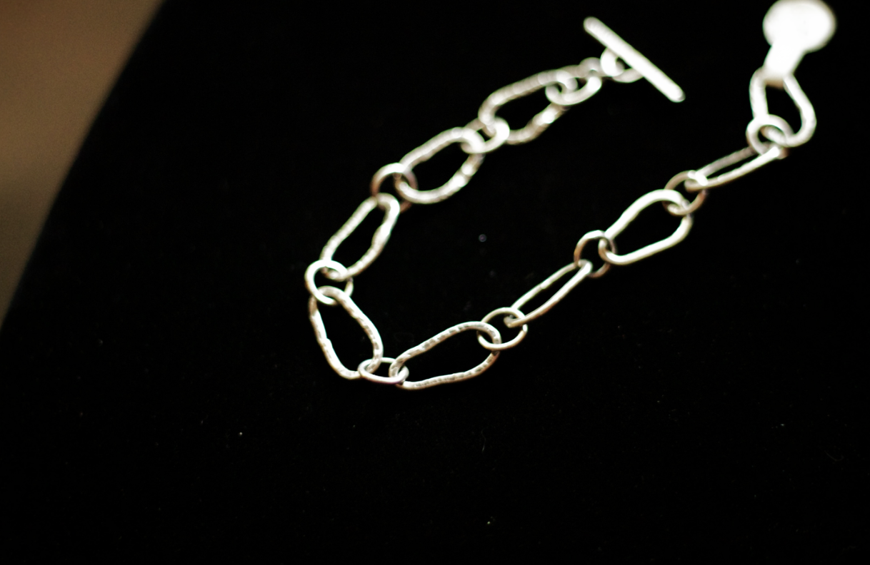 Unisex link bracelet