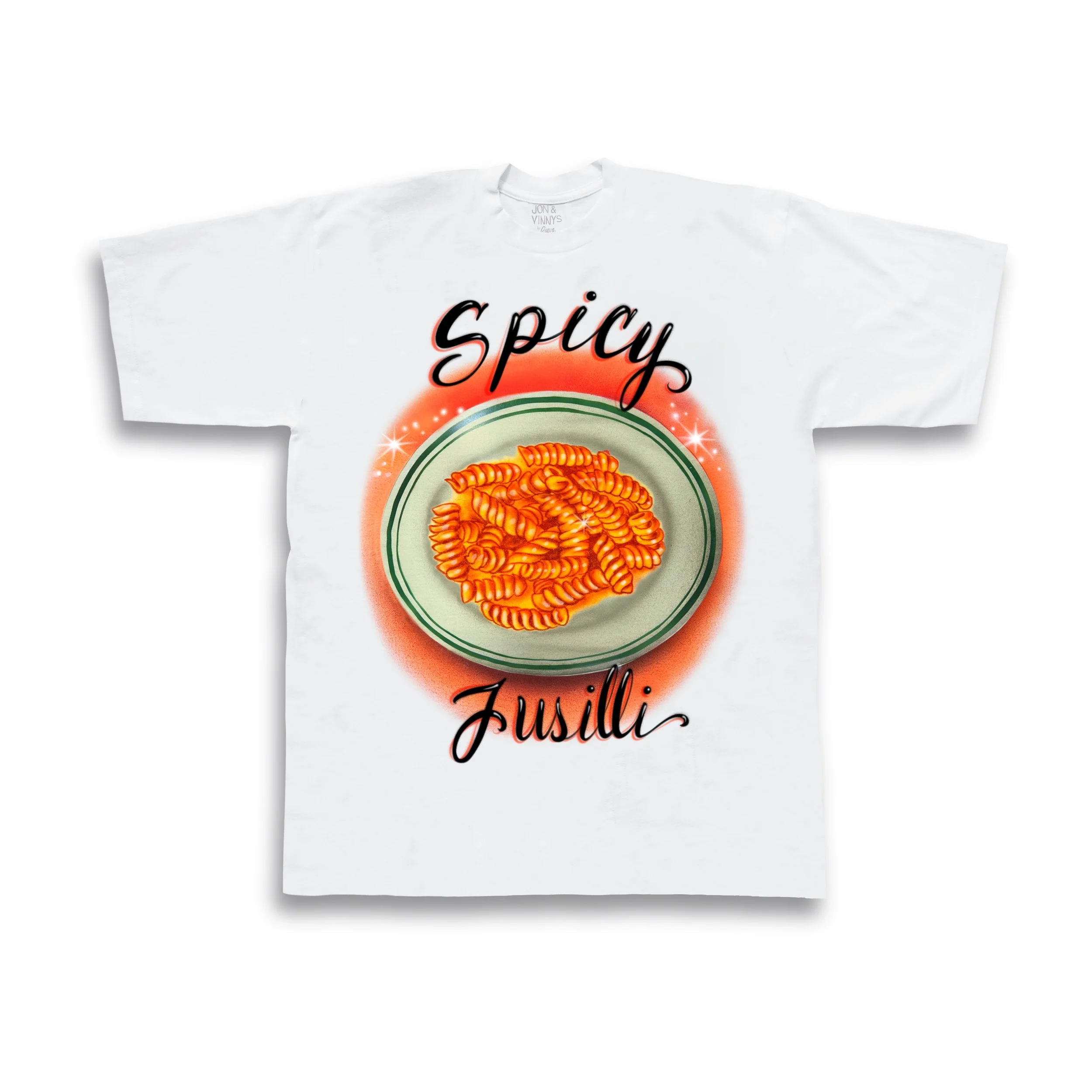 Guava x Jon & Vinny's 10 year Spicy Fusilli Tee