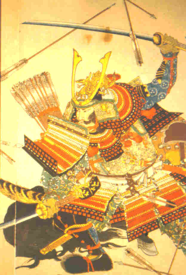 Samurai_In_O-Yaroi_Fighting_Arrows_2.JPG