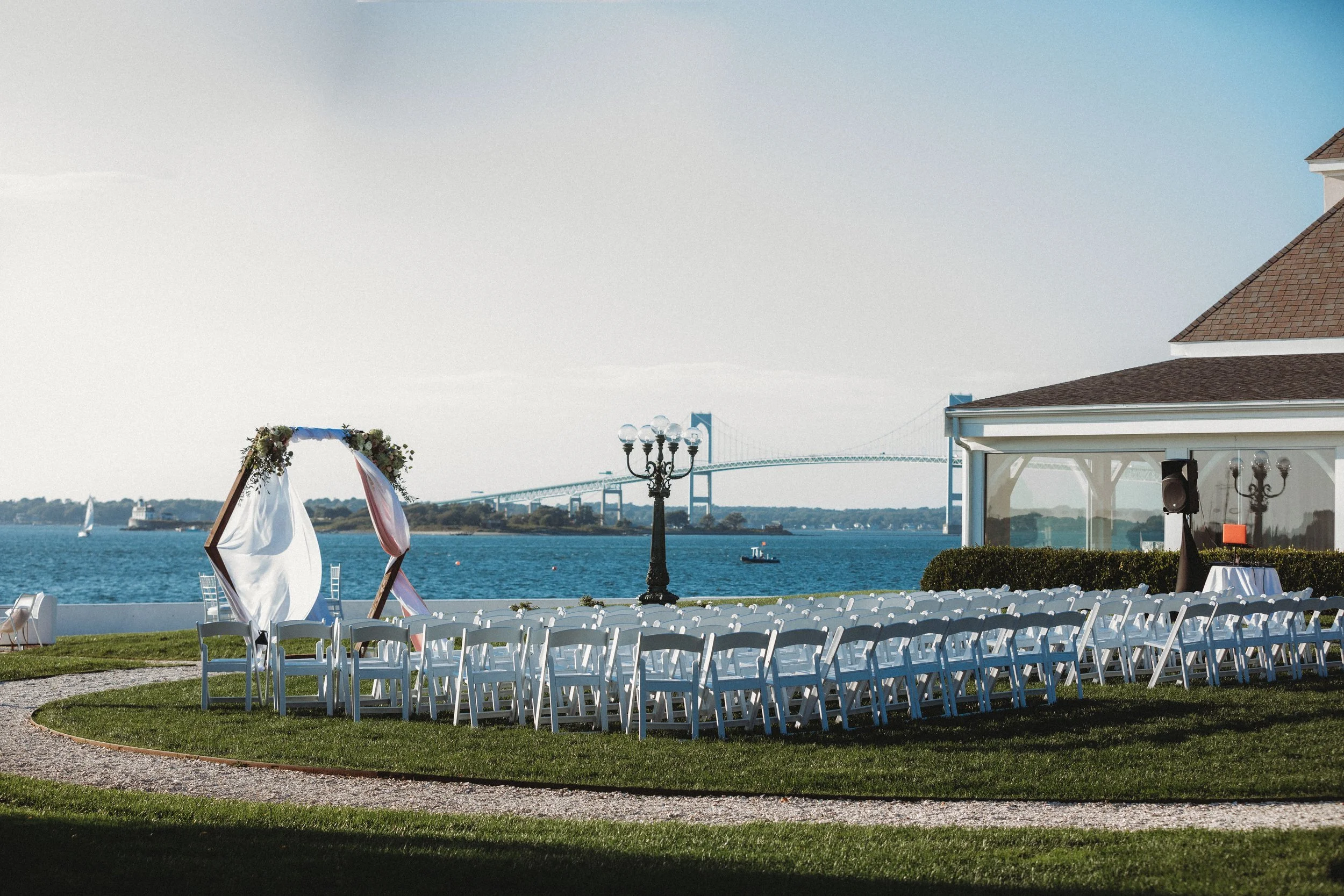 Belle Mer wedding photography, Newport, RI