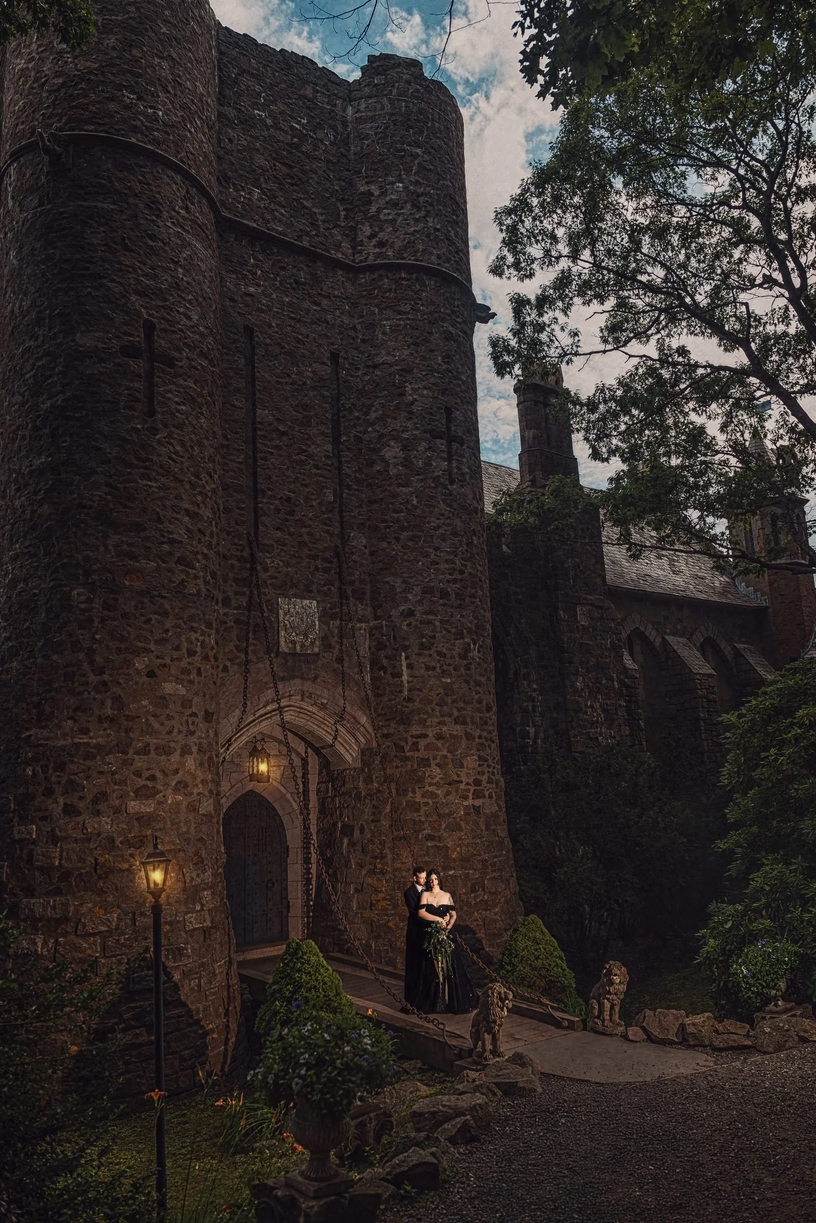 Hammond Castle wedding photography, Gloucester, MA