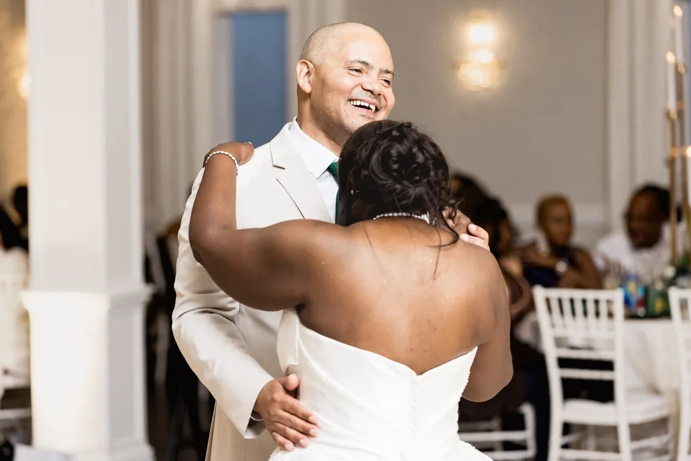 Avenir wedding videographer, Walpole, MA — groom lifting the bride during their first dance
