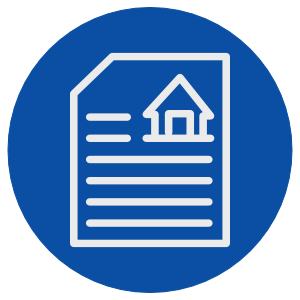 Real estate documentation icon