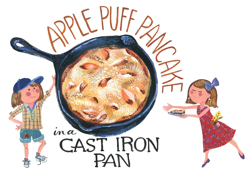 Apple Puff Pancake