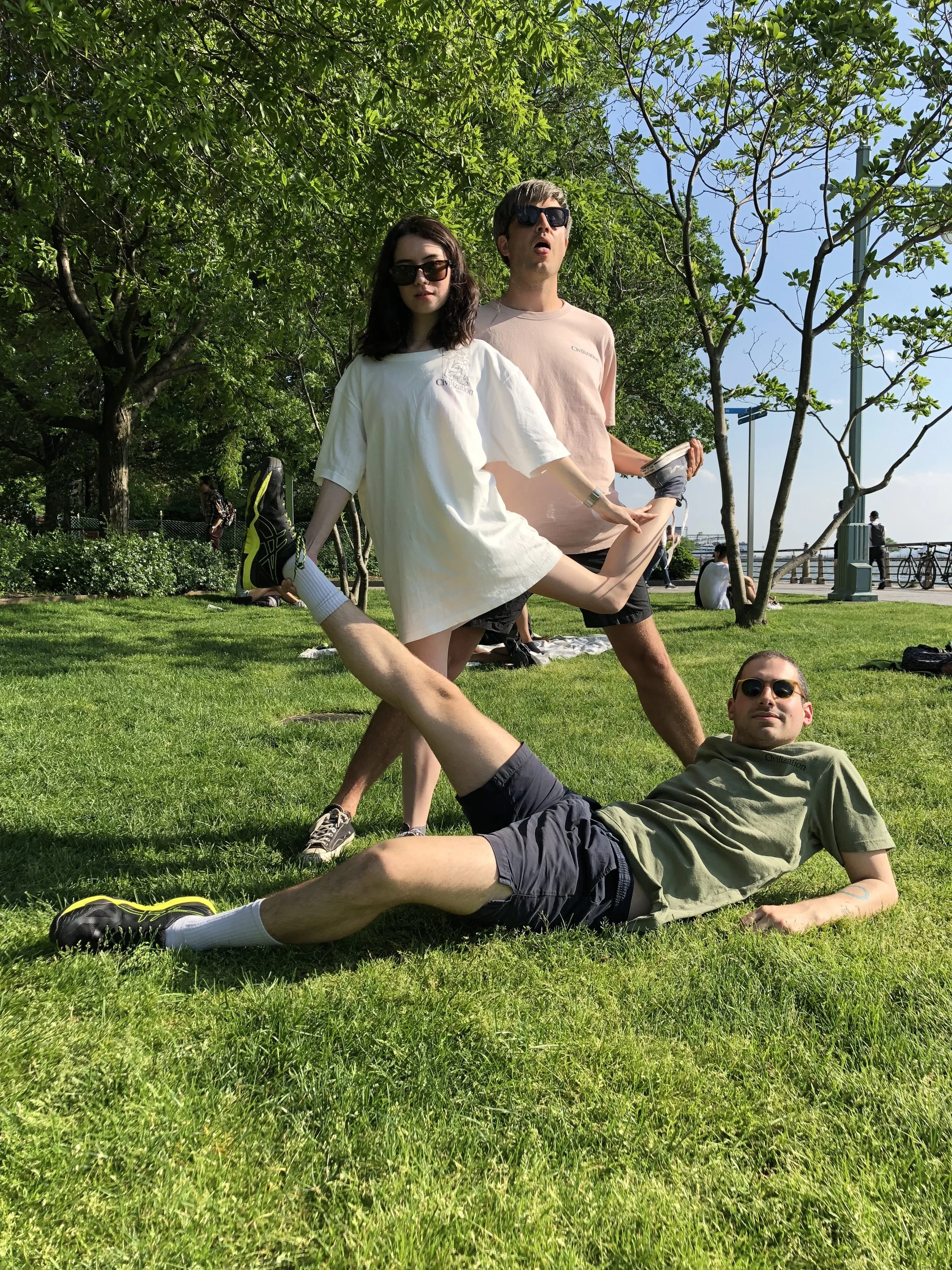 Mia Kerin, Richard Turley, and Lucas Mascatello. Photo courtesy of Civilization.