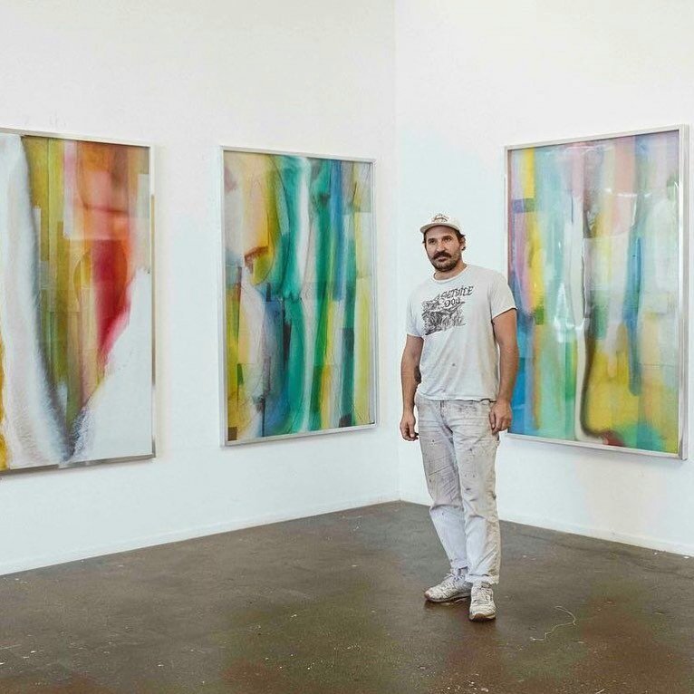 Shout out to LA artist @thomasslinder &hellip; we&rsquo;ve admired his work for years &mdash; especially our founder @medici since his background is in materials and engineering.

Photo credit: @shanleykellis 

#art #collect #laarts #losangeles #muse
