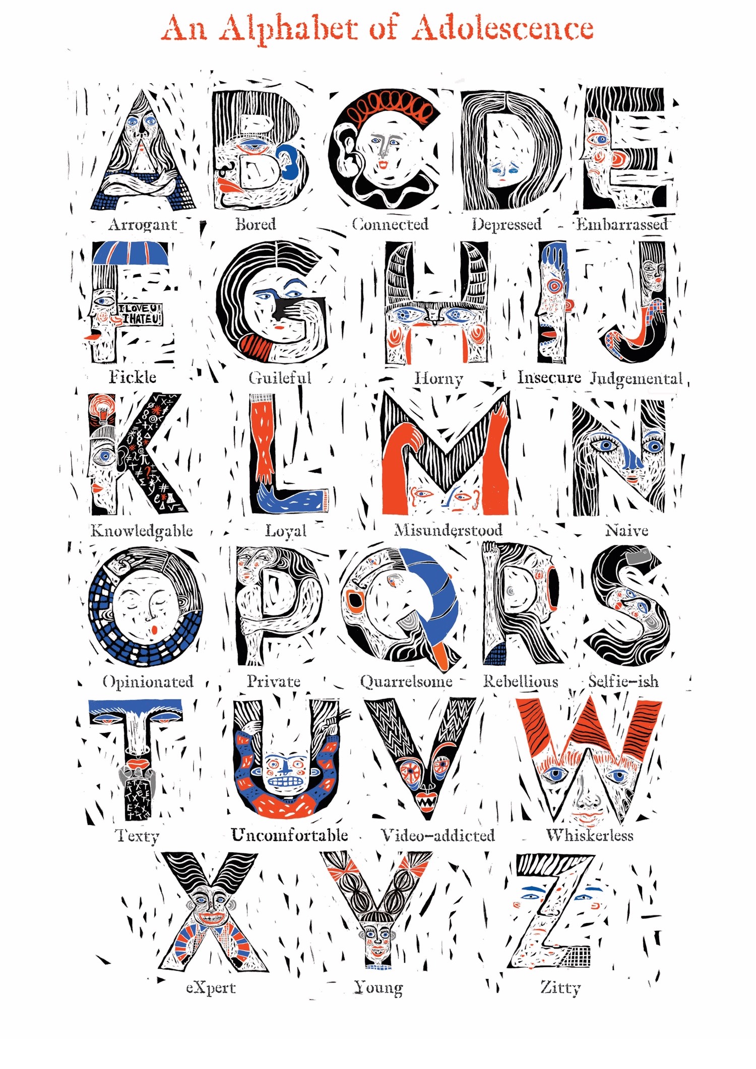 An Alphabet of Adolescence