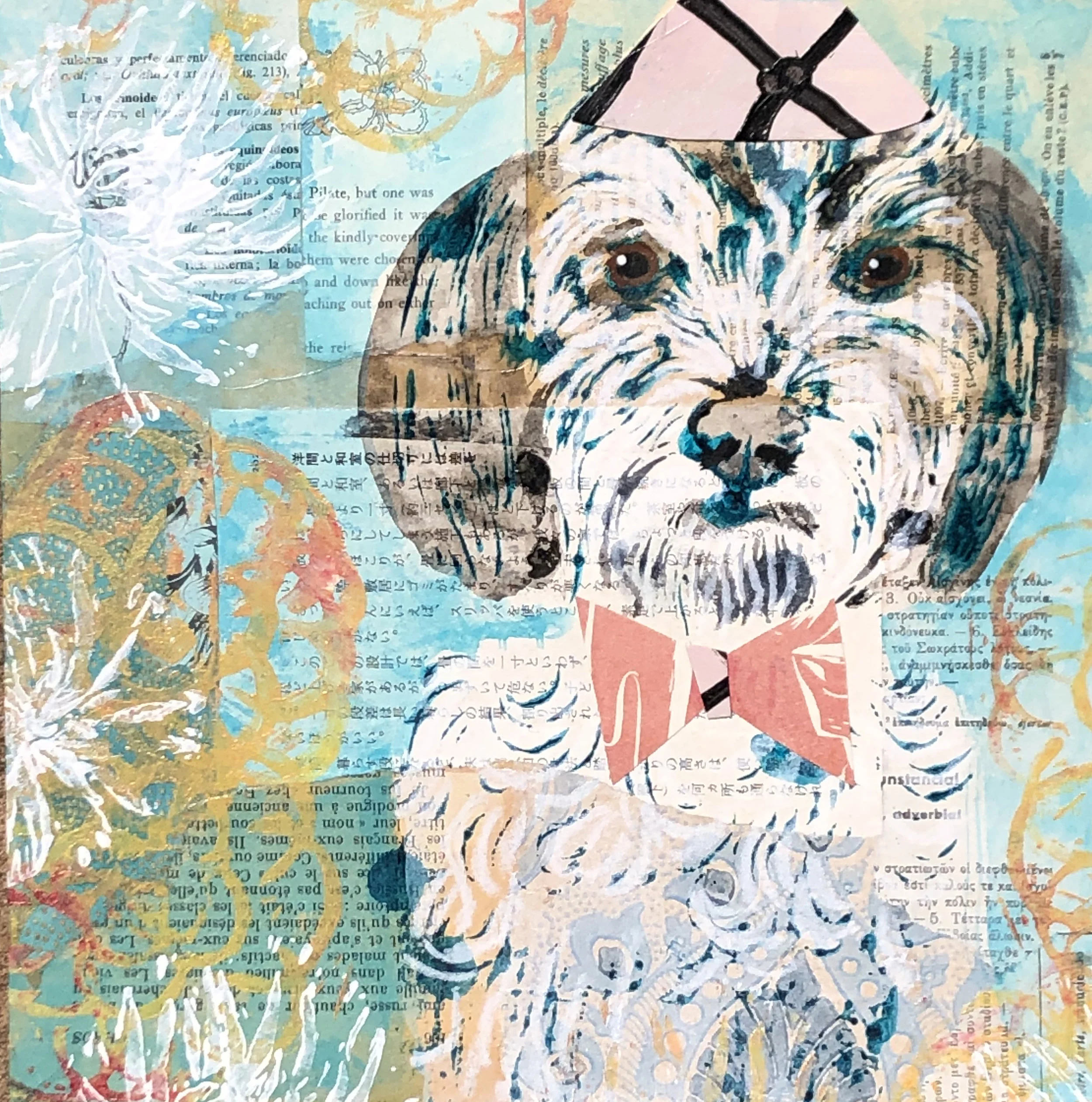 Good Dog in the Garden