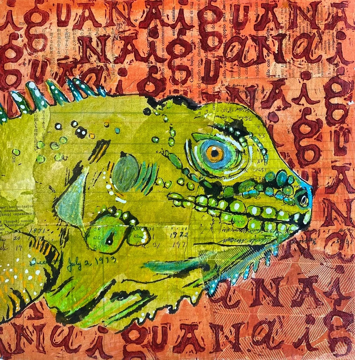 Irritable Iguana named Inez