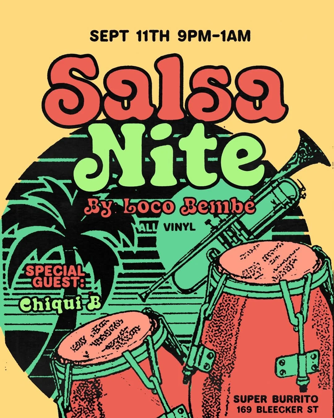 Salsa Nite @ Super Burrito NYC