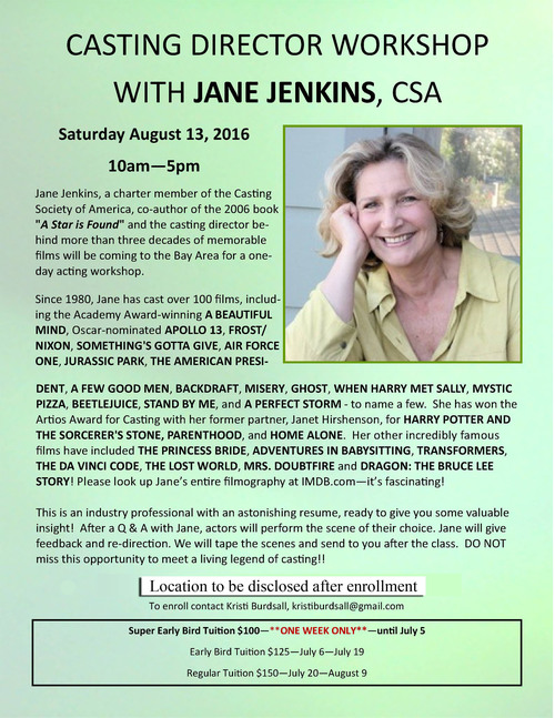 August Workshop with Jane Jenkins