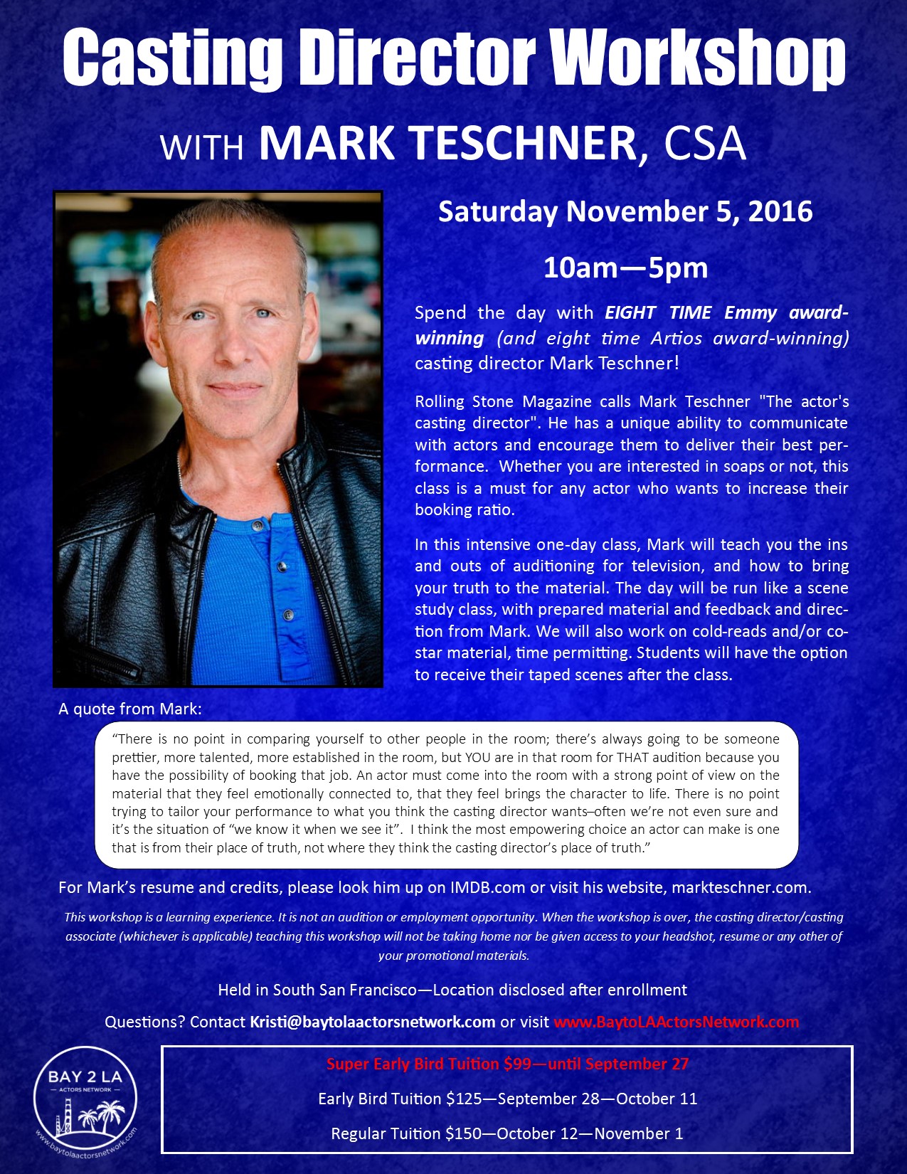 November CDW with Mark Teschner