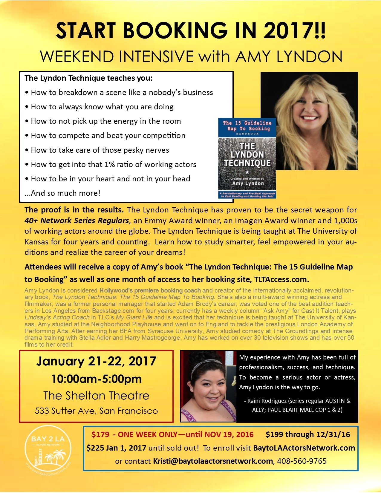 Weekend Intensive with Amy Lyndon