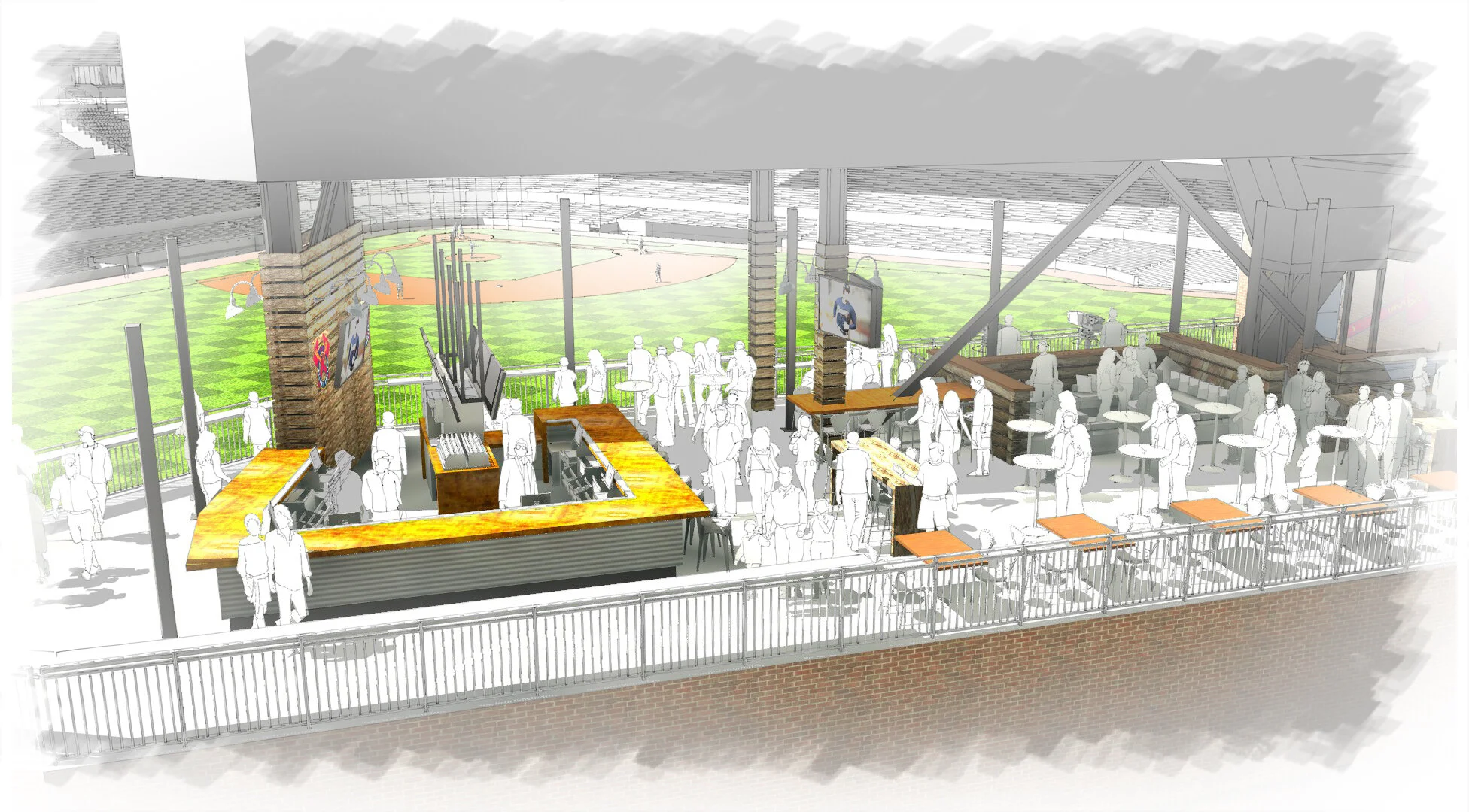 Back Porch at SunTrust Park