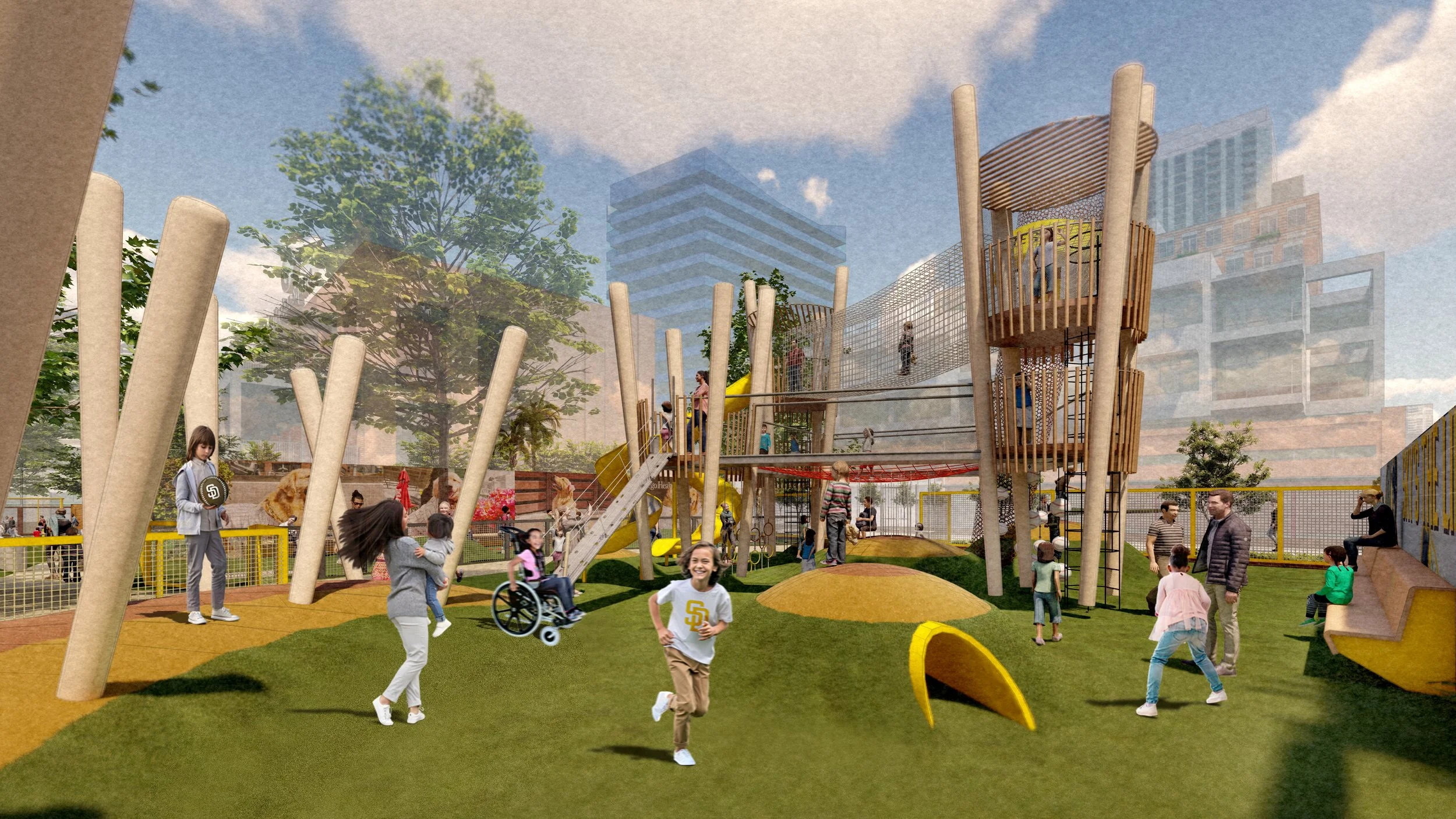 Larimer Design — Gallagher Square Renovation | Petco Park Stadium & Fan ...
