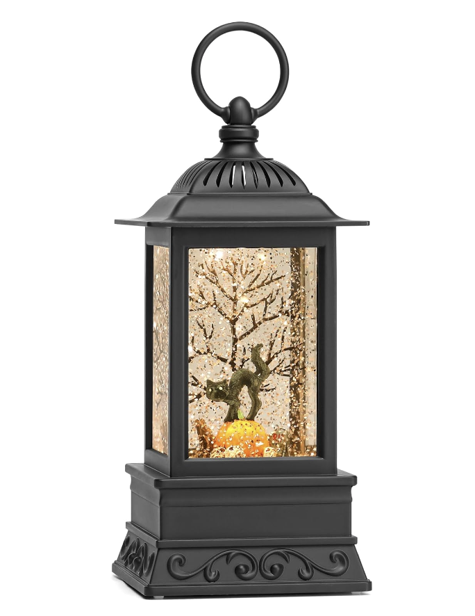 autumn snow-globe