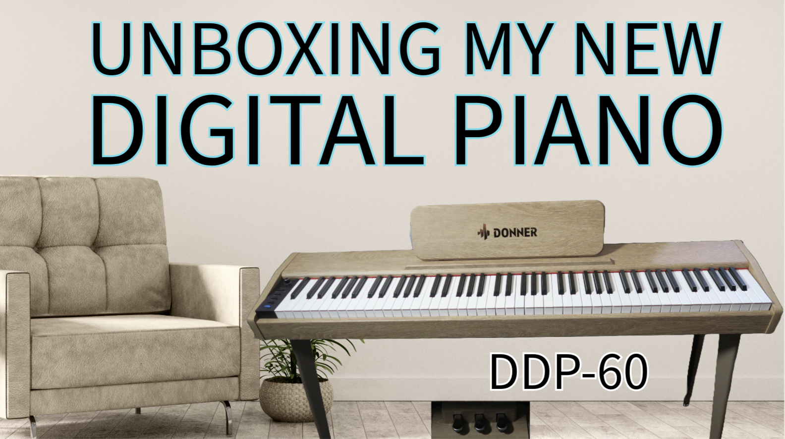 Unboxing My New Digital Piano Donner DDP-60