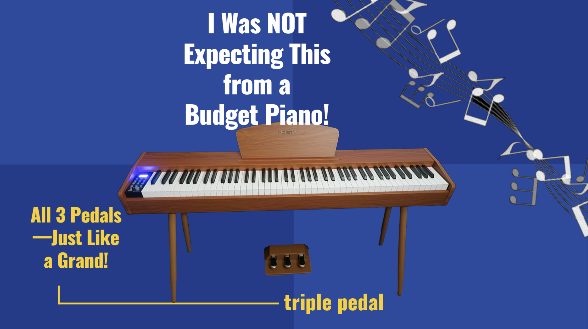 MOSEN Digital Piano Review: A Great Weighted Keyboard for Practice &amp; Fun