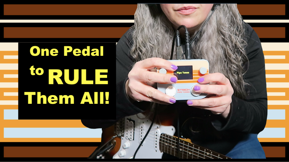One Pedal to Do It All: STRICH Pipe Tones Pocket Multi-Effects Processor Review