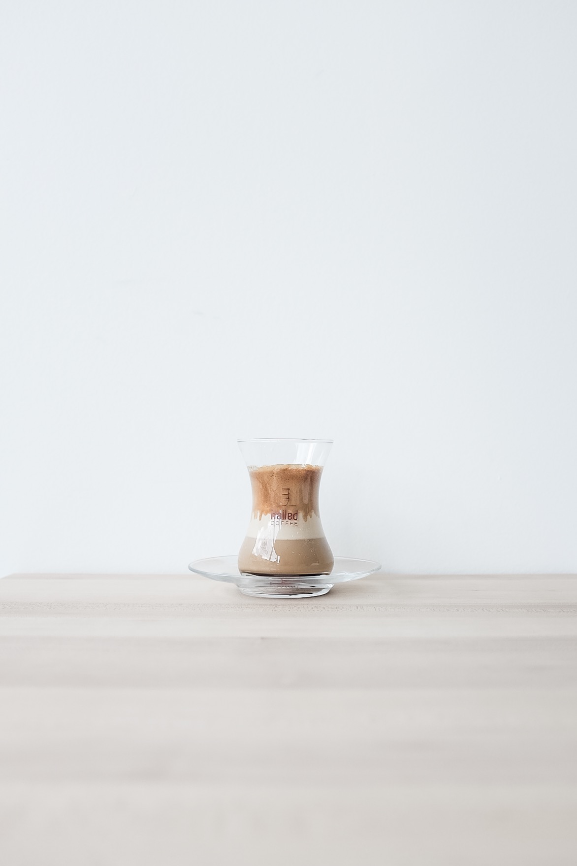 The cortado here is considered one of their signature coffees.
