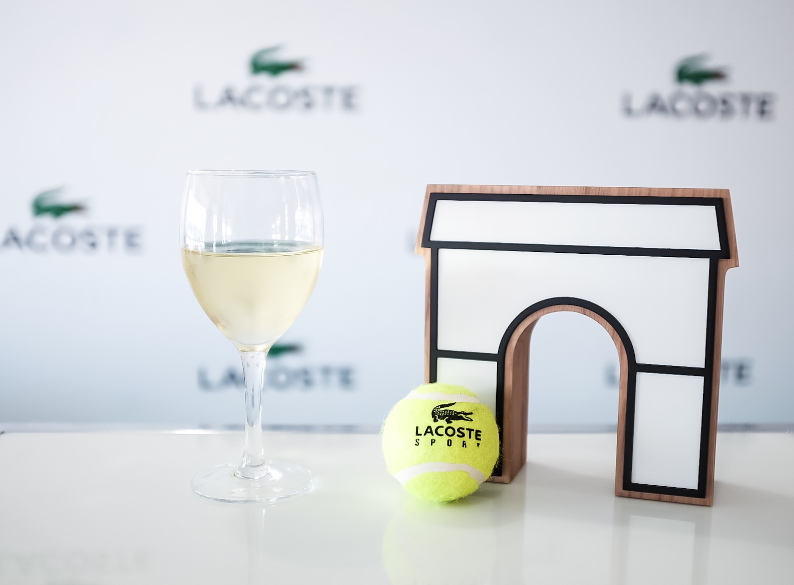 Chilling in the Lacoste Suite and enjoying two fantastic tennis matches.