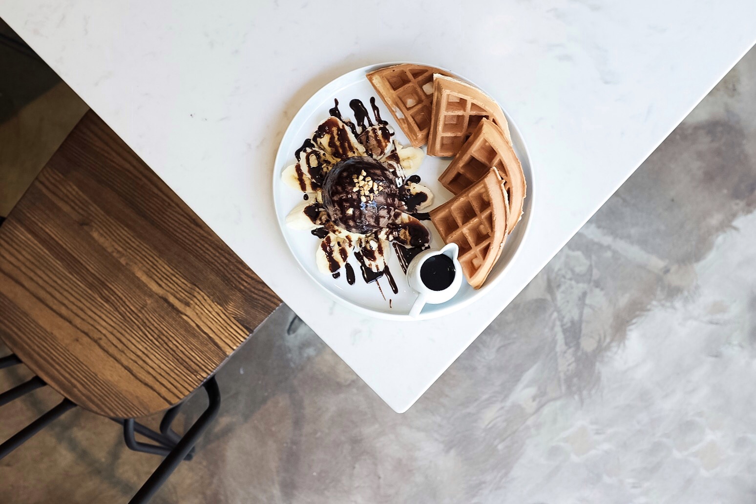 The picture perfect waffle.
