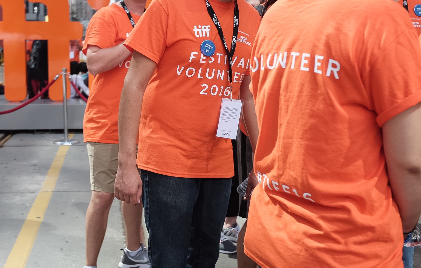Thousands of volunteers help with the smooth sailing of the festival each year.