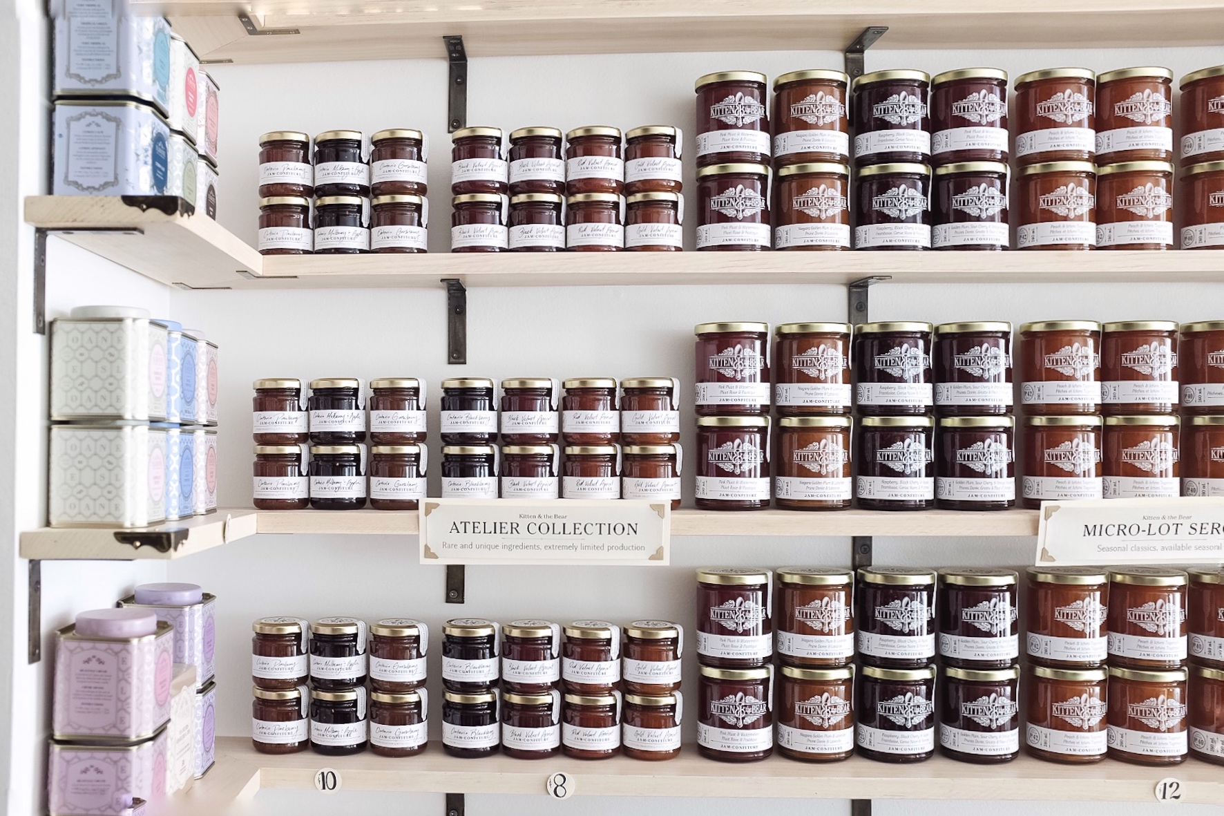 An assortment of the KATB jams are available at all times at the store. Stock up on your favourites because they change each time depending on fruit availability.