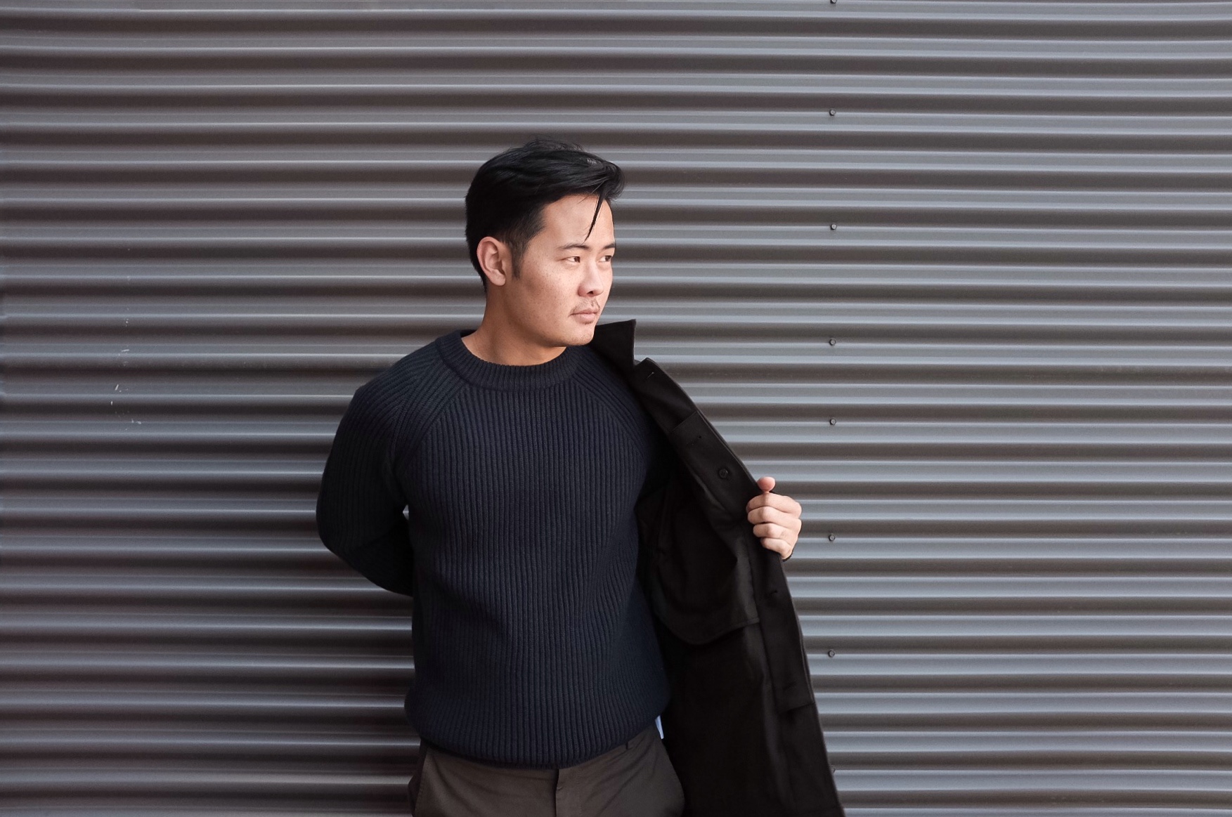 Perfect weather for layering.