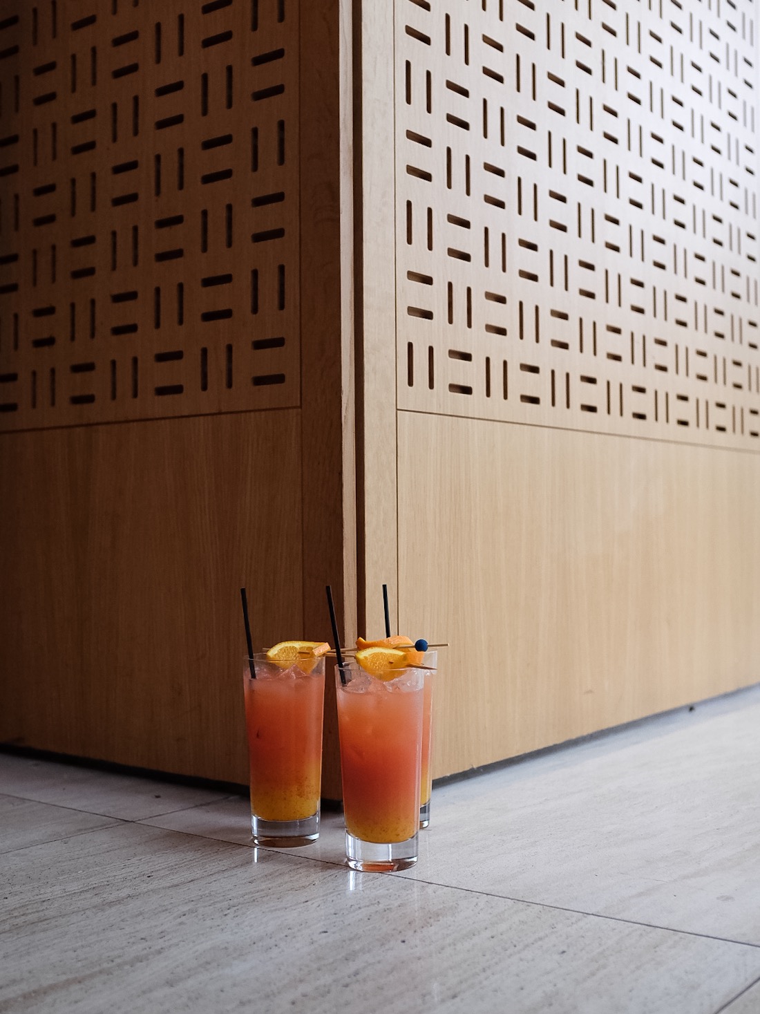 Starting the day with some virgin cocktails.