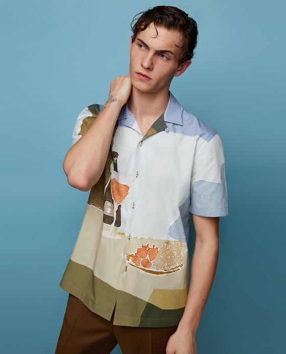 zara aloha shirt