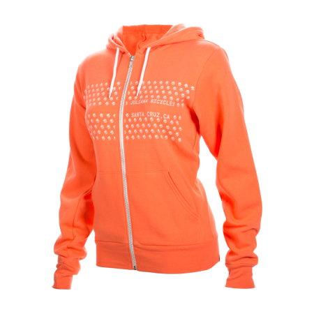 Juliana Hoodie, coral. Sizes: S/M. $100 + $6 Courier