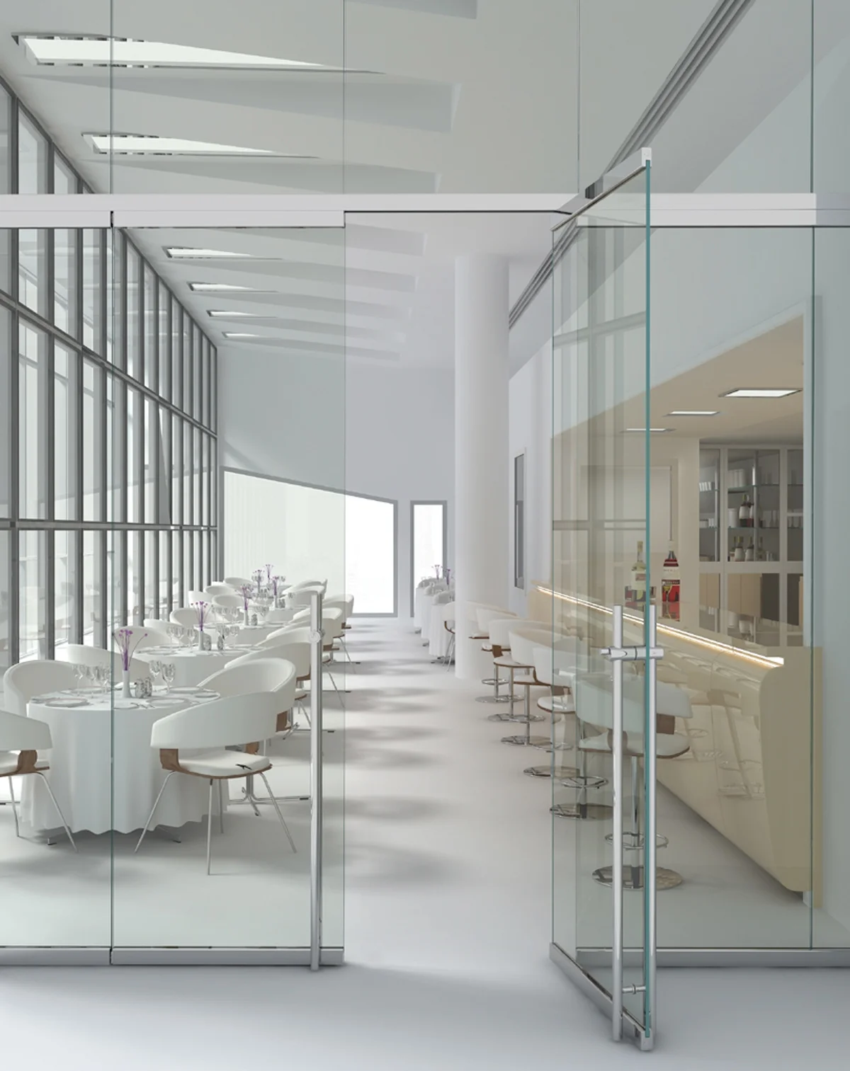  Commercial glass doors 