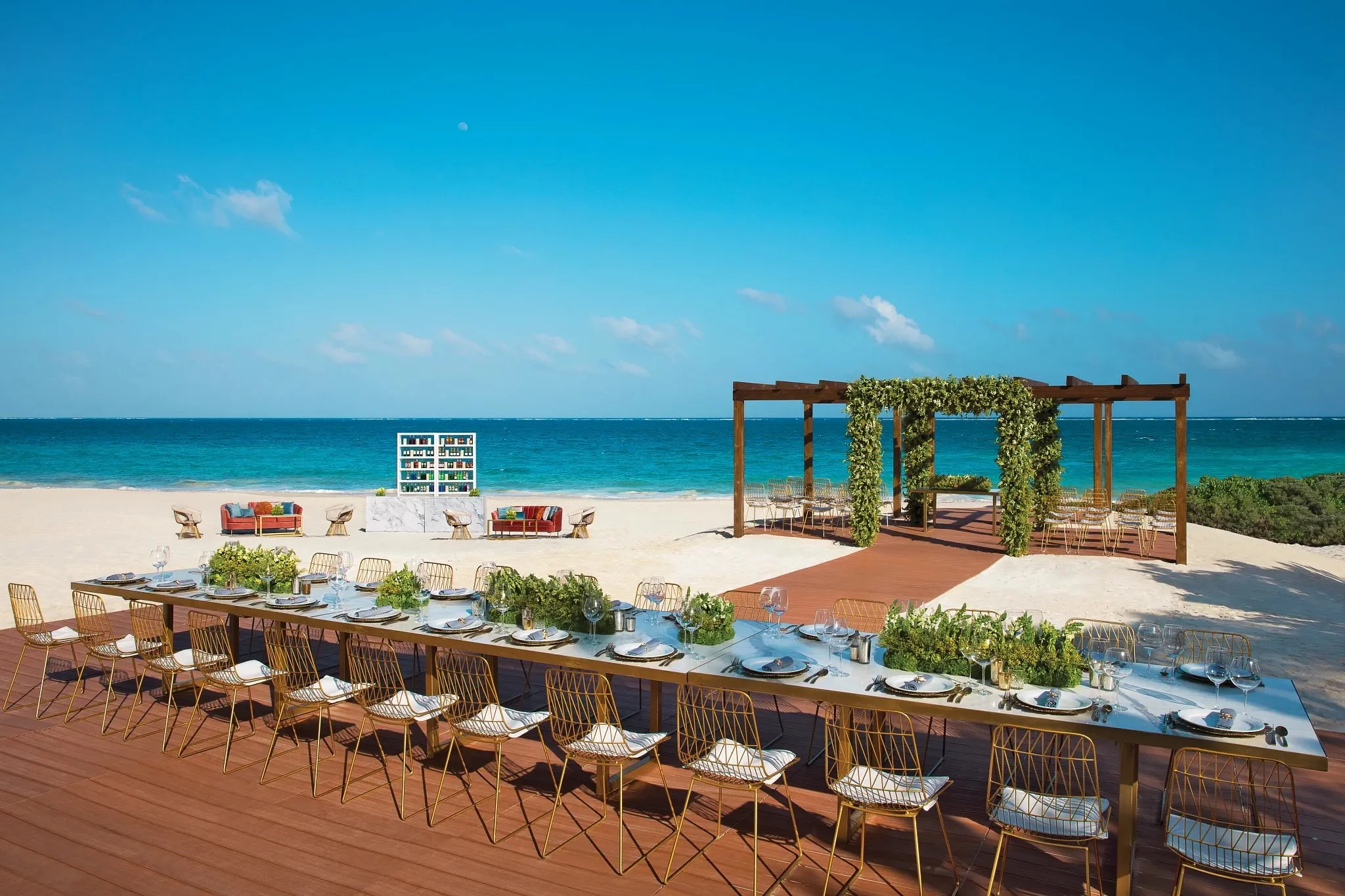 Resort photo of one of the wedding venue at the Dreams Sapphire.