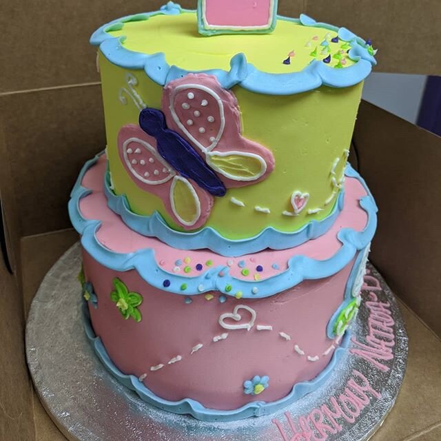 Spring and Butterflies for a 1st Birthday Celebration