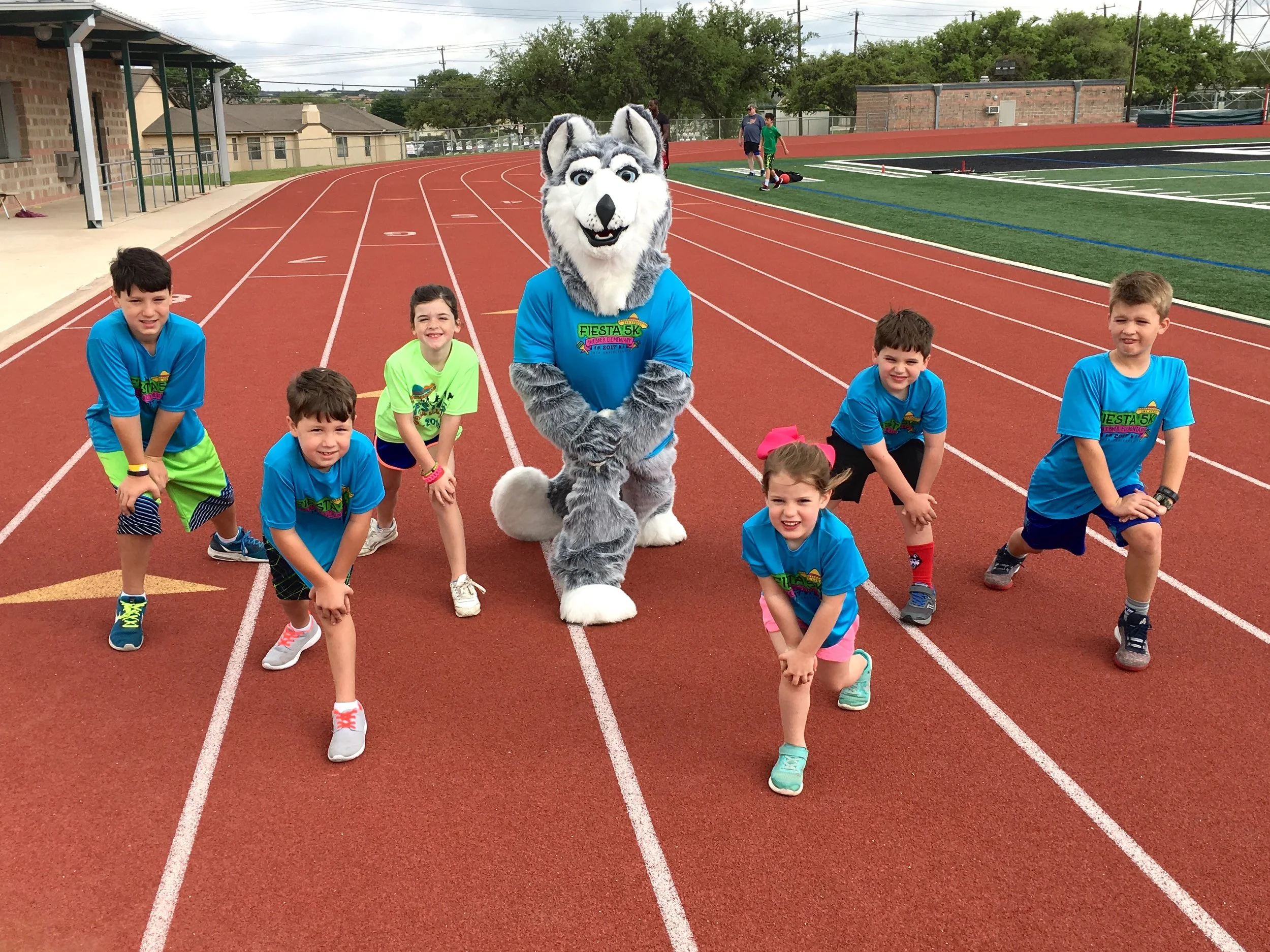 Run outside for 5-10 minutes.